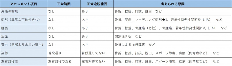 ファイル:表-筋骨格-視診-アセスメント事項.jpg