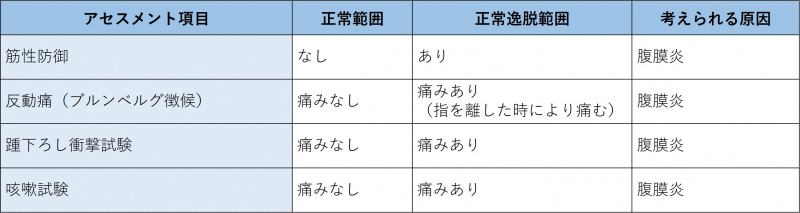 ファイル:表-腹部-検査-腹膜刺激症状の検査.jpg